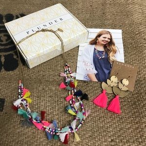 Colorful Plunder May Necklace and Earring Posse